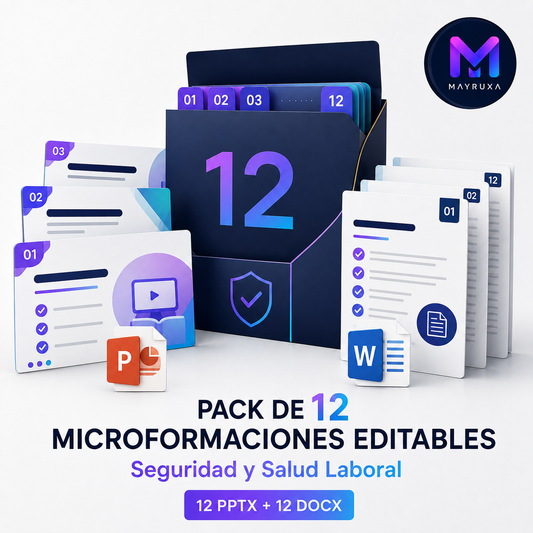 12 temas para microformaciones de Seguridad y Salud Laboral