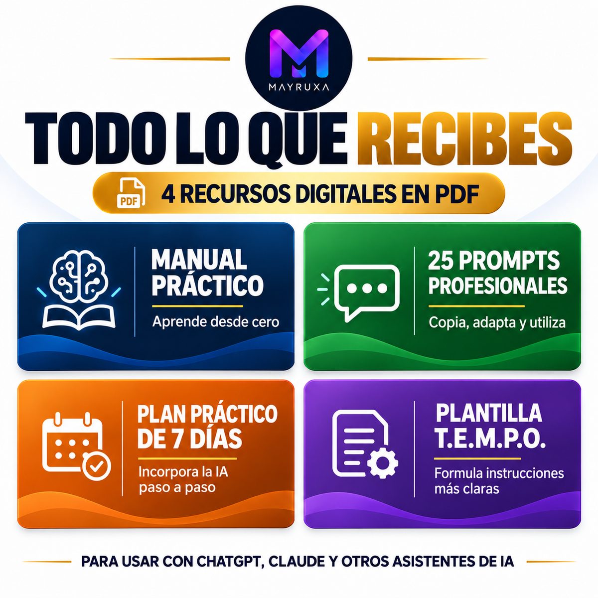 Kit práctico de IA para ahorrar tiempo en el trabajo