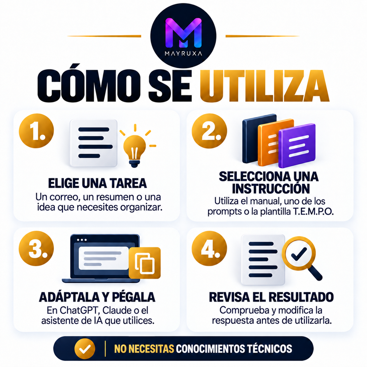 Kit práctico de IA para ahorrar tiempo en el trabajo